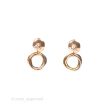 Cartier Trinity Diamond Earrings White Gold  Yellow Gold  Rose Gold For Discount