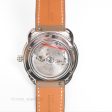 Hermès Montre Arceau Watch 40mm Etoupe Palladium Hardware Online Hot Sale