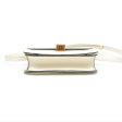 Celine Medium Classic Box Flap White Patent Gold Hardware Fashion