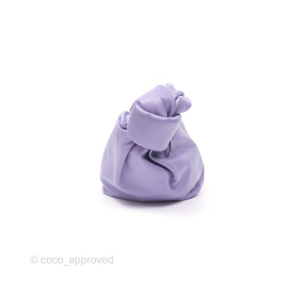 Bottega Veneta Nappa Mini Double Knot Bag Lavender Fashion