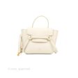 Celine Pico Belt Bag White Grained Calfskin Gold Hardware Online