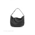 Bottega Veneta Shoulder Bag Black Nappa Intrecciato on Sale