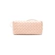 Bottega Veneta Small Andiamo Bag Lotus Intrecciato Lambskin Hot on Sale