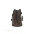 Chanel GST Chocolate Brown Caviar Silver Hardware For Cheap