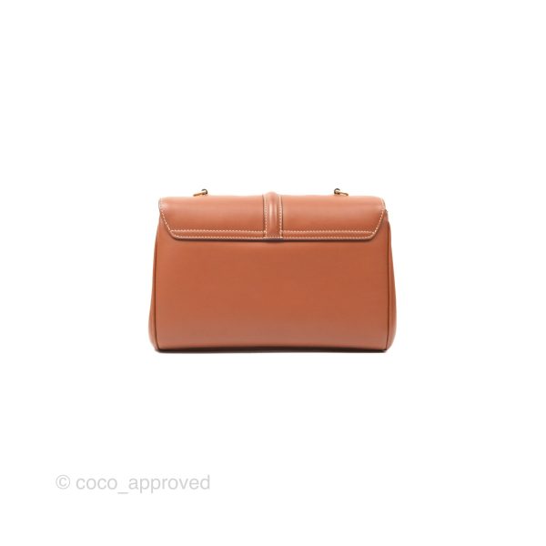 Celine Teen Soft 16 Shoulder Bag Tan Smooth Calfskin Online now