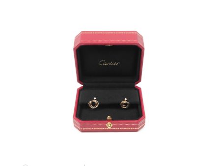 Cartier Trinity Diamond Earrings White Gold  Yellow Gold  Rose Gold For Discount