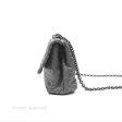 Bottega Veneta Small Nappa Intrecciato Olimpia Shoulder Bag Grey For Cheap