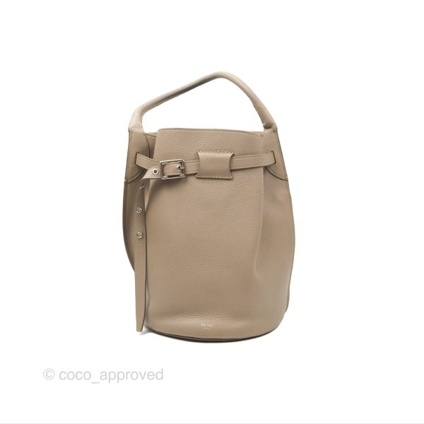 Celine Big Bag Bucket Light Taupe Grained Calfskin Online Hot Sale