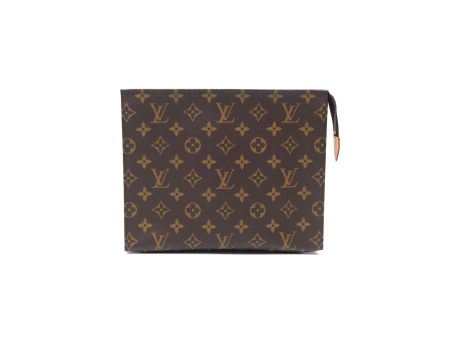 Louis Vuitton Toiletry Pouch 26 Monogram Canvas For Discount