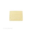 Bottega Veneta Intrecciato Flat Card Holder Ice cream For Sale