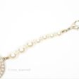 Chanel Pearl CC Bracelet Gold 17A Online Sale