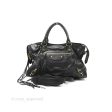 Balenciaga Classic City Bag Black Calfskin Gold Hardware For Cheap