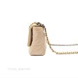 Chanel 19 Small Beige Goatskin Mixed Hardware Online Sale