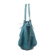 Bottega Veneta Large Cesta Tote Intrecciato Teal Online Hot Sale