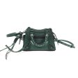 Balenciaga Mini Neo Classic City Bag Green Croc Embossed For Sale