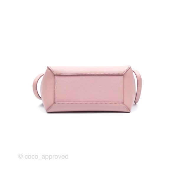 Celine Nano Belt Bag Pink Grained Calfskin Gold Hardware Discount