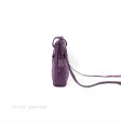 Bottega Veneta Crossbody Bag Intrecciato Leather Purple Sale