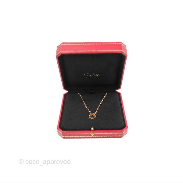 Cartier Love Necklace Rose Gold 2 Diamonds Online