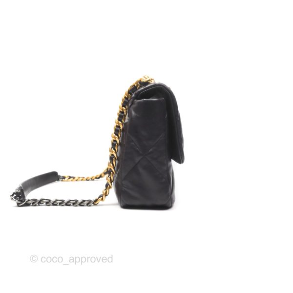 Chanel 19 Medium Dark Brown Mixed Hardware Online Sale