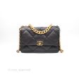 Chanel 19 Medium Dark Brown Mixed Hardware Online Sale