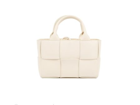 Bottega Veneta Candy Arco Tote Bag Micro Intreccio Grained Calfskin Online Sale