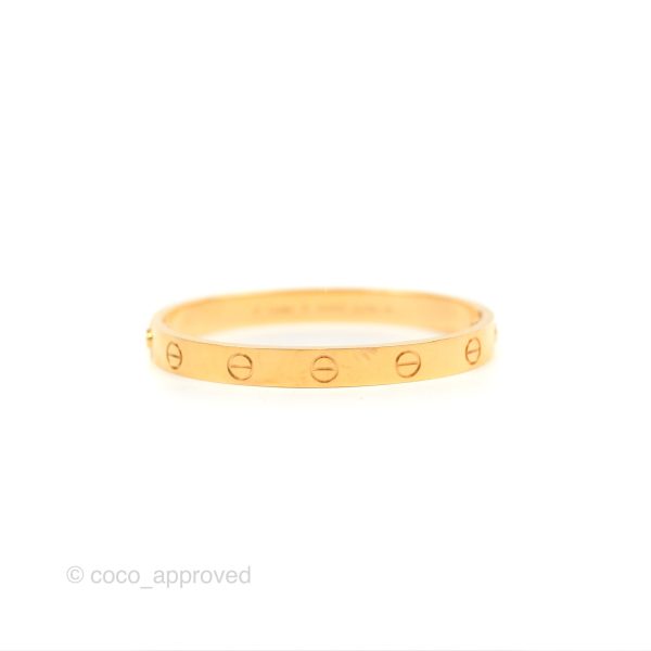 Cartier Love Bracelet Rose Gold on Sale