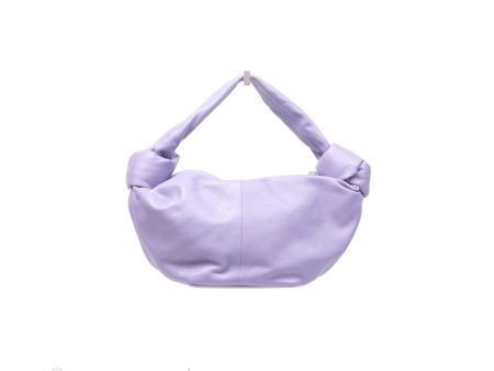 Bottega Veneta Nappa Mini Double Knot Bag Lavender Fashion