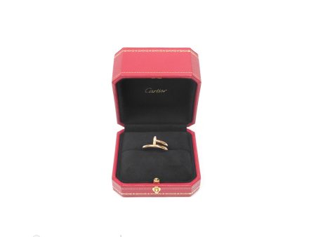 Cartier Juste Un Clou Ring Rose Gold Diamonds Size 57 Online