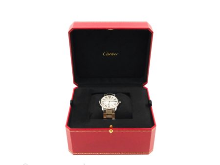 Cartier Ronde Solo De Cartier 36mm Watch Steel Hot on Sale