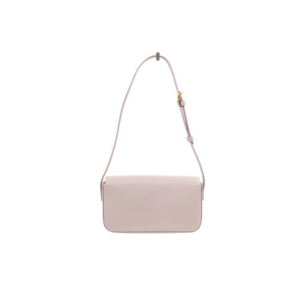 Celine Triomphe Shoulder Bag Peony Calfskin For Cheap