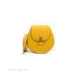 Bottega Veneta Palmellato Rounded Belt Bag Calfskin Yellow Online