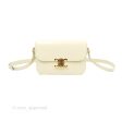 Celine Medium Triomphe Bag Limestone Shiny Calfskin For Sale