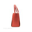 Bottega Veneta Small Arco Tote Bag Dark Orange Micro Intreccio Lambskin Online