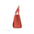 Bottega Veneta Small Arco Tote Bag Dark Orange Micro Intreccio Lambskin Online