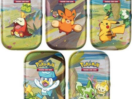 POKEMON TCG PALDEA FRIENDS MINI TIN Hot on Sale