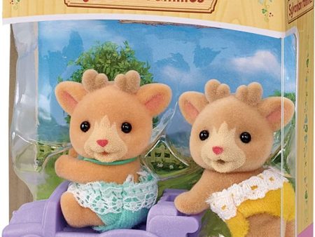 SYLVANIAN FAMILIES REINDEER TWINS Cheap