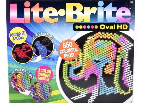 LITE BRITE OVAL HD For Sale