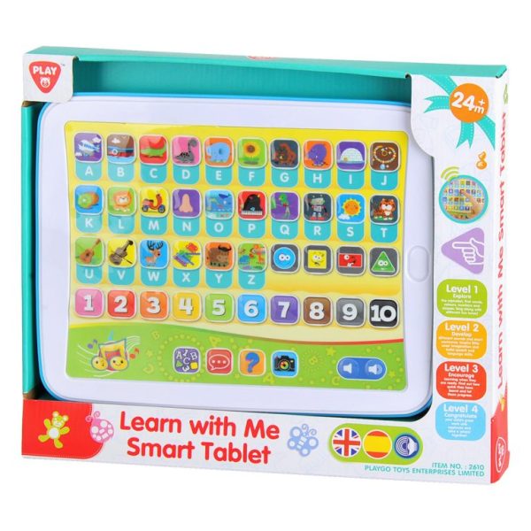 PLAYGO TOYS ENT. LTD. LEARN WITH ME SMART TABLET For Discount