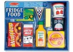 MELISSA & DOUG WOODEN FRIDGE FOOD SET For Sale