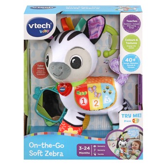 VTECH ON THE GO SOFT ZEBRA For Cheap