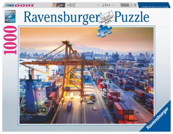 RAVENSBURGER Container Haven Van Hamburg 1000PC Fashion