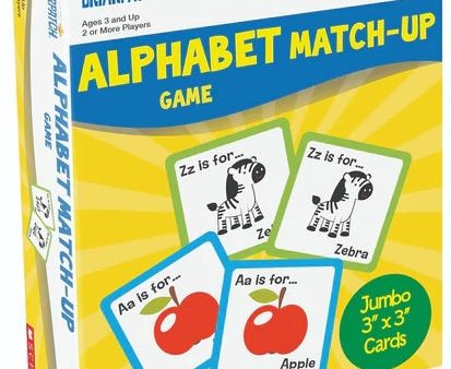 Scholastic Alphabet Match Up Game Sale