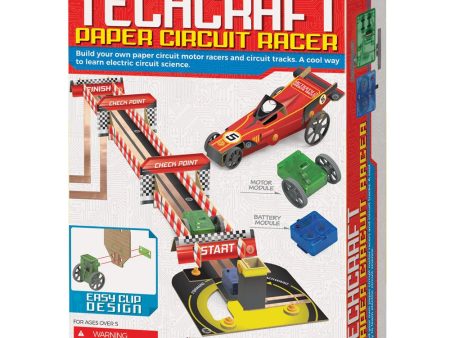 4M TECHCRAFT PAPER CIRCUIT RACER on Sale