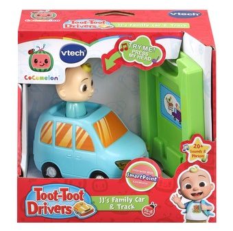 VTECH TOOT TOOT DRIVERS COCOMELON JJS FAMILY CAR & TRACK Sale