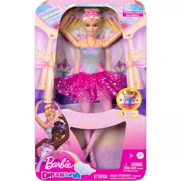 BARBIE DREAMTOPIA TWINKLE LIGHTS BALLERINA DOLL Cheap