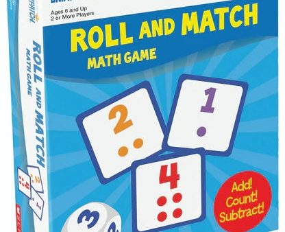 Scholastic Roll and Match Game Hot on Sale