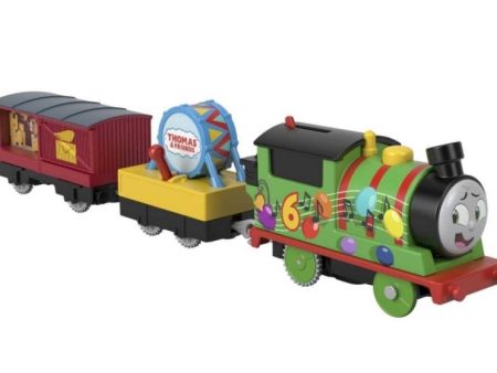 HFX97 THOMAS & FRIENDS MOTORIZED PARTY TRAIN PERCY Online Sale