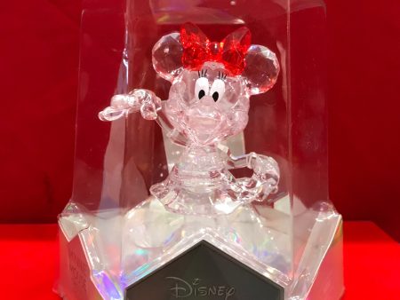 DISNEY 100 4   CRYSTAL COLLECTIBLE FIGURE - MINNIE MOUSE on Sale