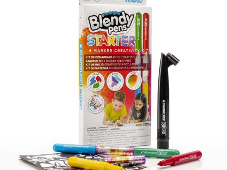 CHAMELEON KIDZ Starter 4pc Markers Kit For Cheap