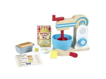 MELISSA & DOUG MIXER PLAY SET 10 PIECES Cheap